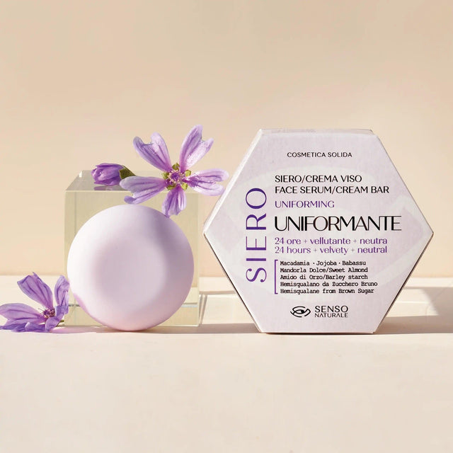 crema siero viso solida uniformante 24 ore senso naturale