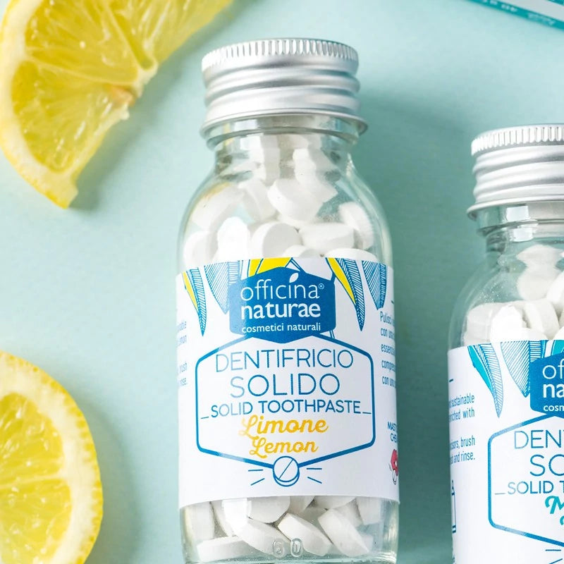 Dentifricio solido al limone OFFICINA NATURAE