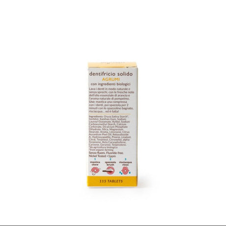 Dentifricio solido agli agrumi OFFICINA NATURAE