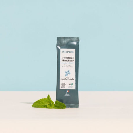 dentifricio menta solubile sbiancante pimpant