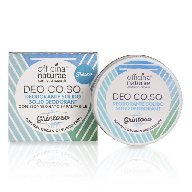 deodorante solido grintoso in latta officina naturae