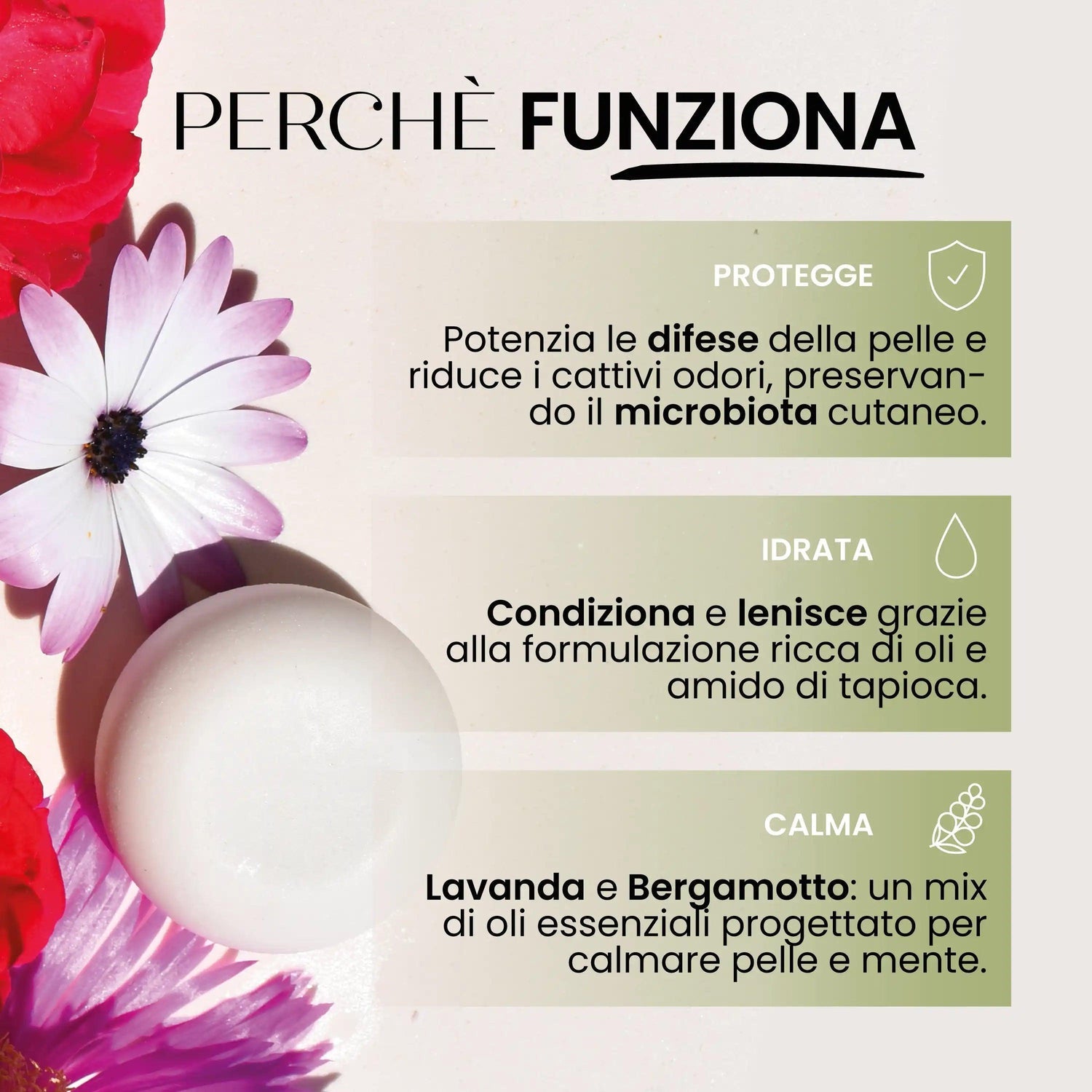 Deodorante solido Originale SENSO NATURALE