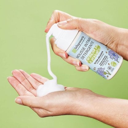 Mousse intima detergente ultra delicata LA SAPONARIA