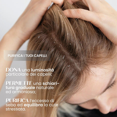 Shampoo balsamo solido detox antiforfora SENSO NATURALE