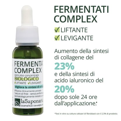 Fermentati complex bio siero viso LA SAPONARIA