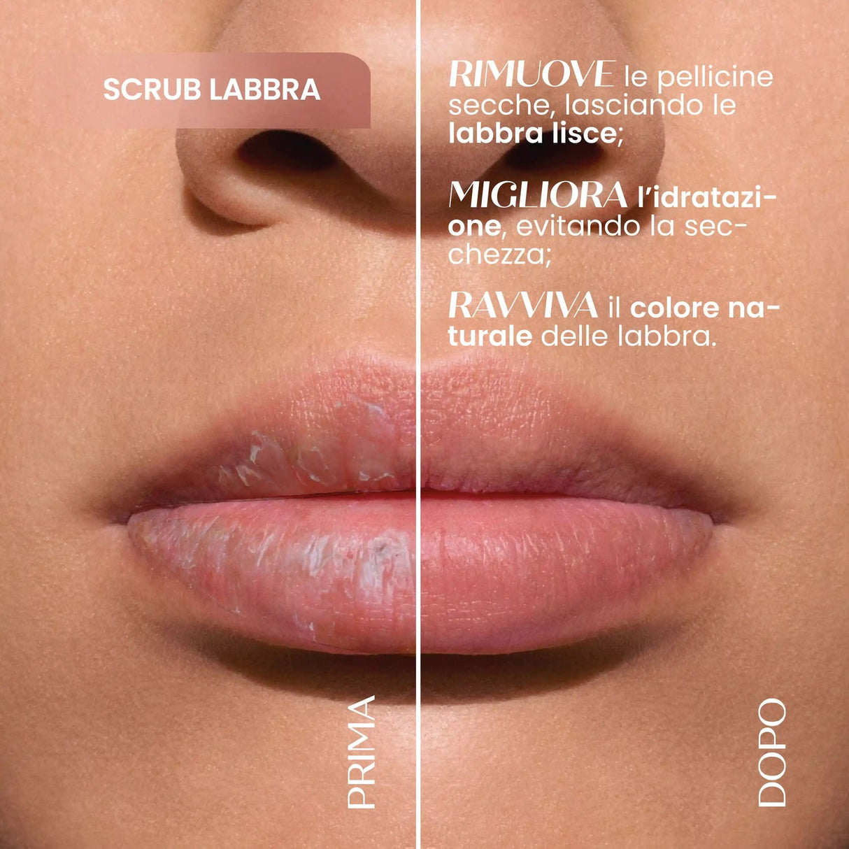Scrub labbra levigante SENSO NATURALE