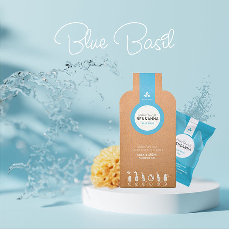 Blue basil gel doccia solubile BEN & ANNA