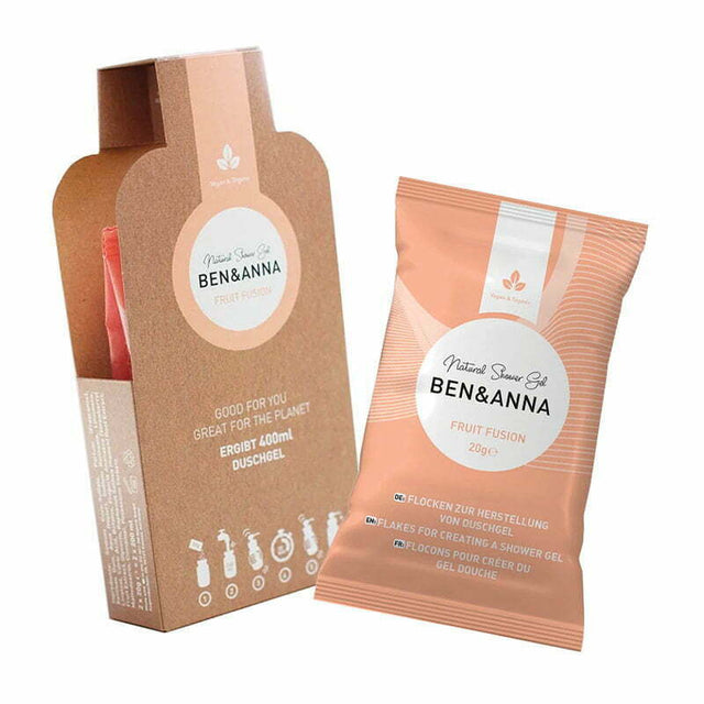 Fruit Fusion gel doccia in fiocchi da sciogliere BEN & ANNA