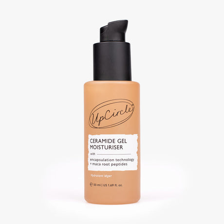 gel viso idratante e rinfrescante con ceramidi per pelli miste, grasse o per il periodo della menopausa Upcircle