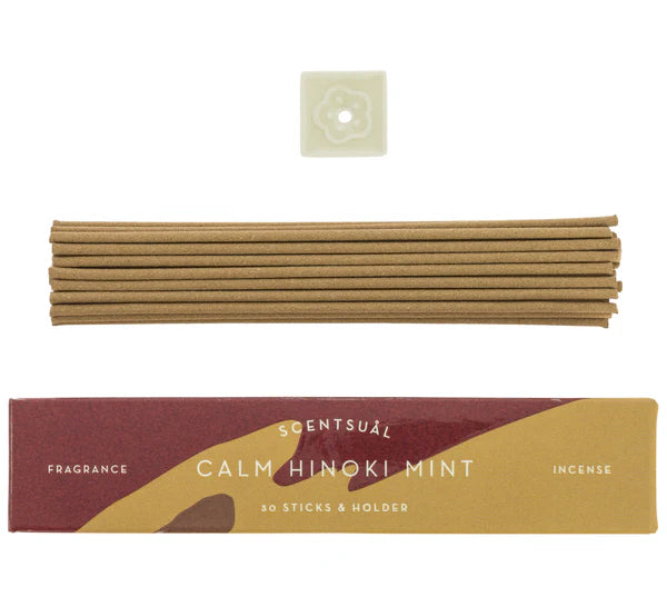 incenso Calm Hinoki Mint SCENTSUAL