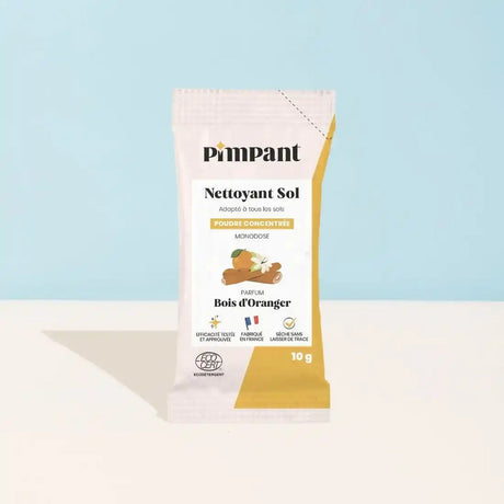 lavapavimenti ecologico per detergere i pavimenti in bustine monodose ecologiche Pimpant