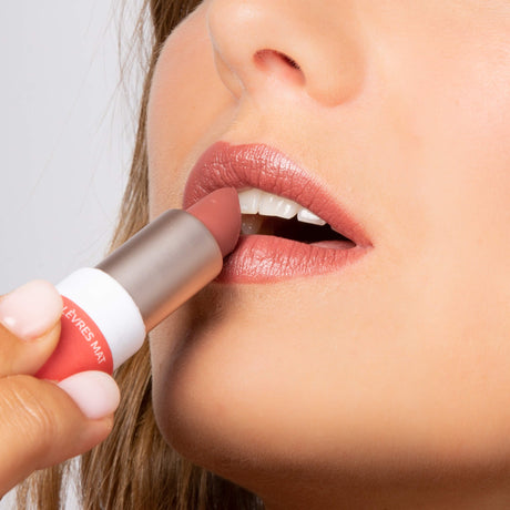 Rossetto rosso rosato mat CHARLOTTE BIO