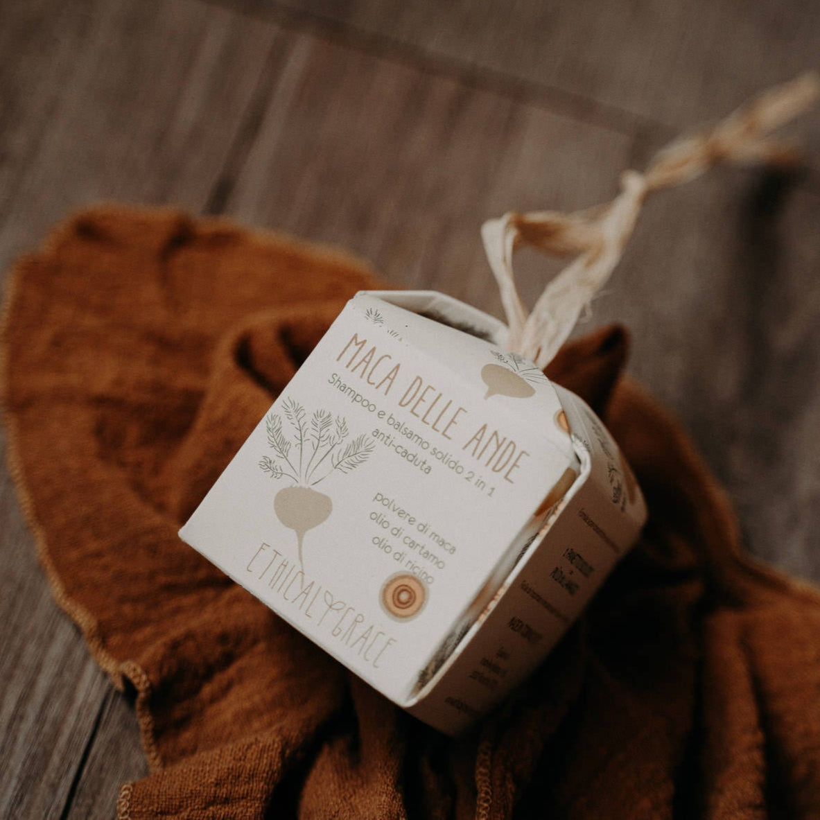 Maca delle ande shampoo balsamo solido ETHICAL GRACE