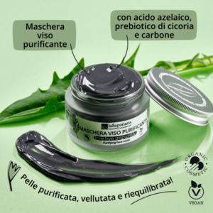 Maschera viso ByeBye Impurità LA SAPONARIA