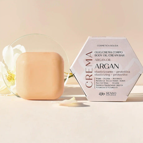 olio corpo solido elasticizzante con argan senso naturale