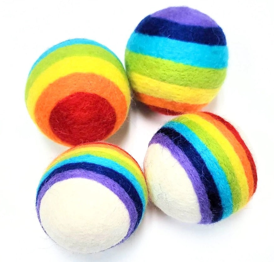 Palle per Asciugatrice Arcobaleno 4 pz