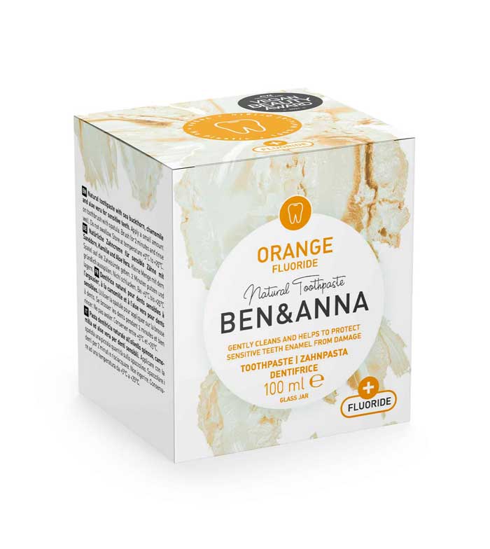Dentifricio in crema Orange con fluoro BEN & ANNA