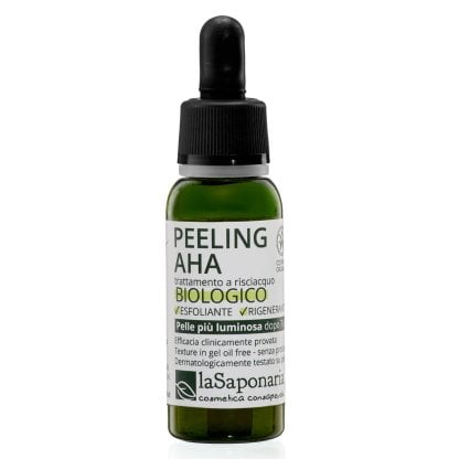 Peeling esfoliante viso bio AHA LA SAPONARIA