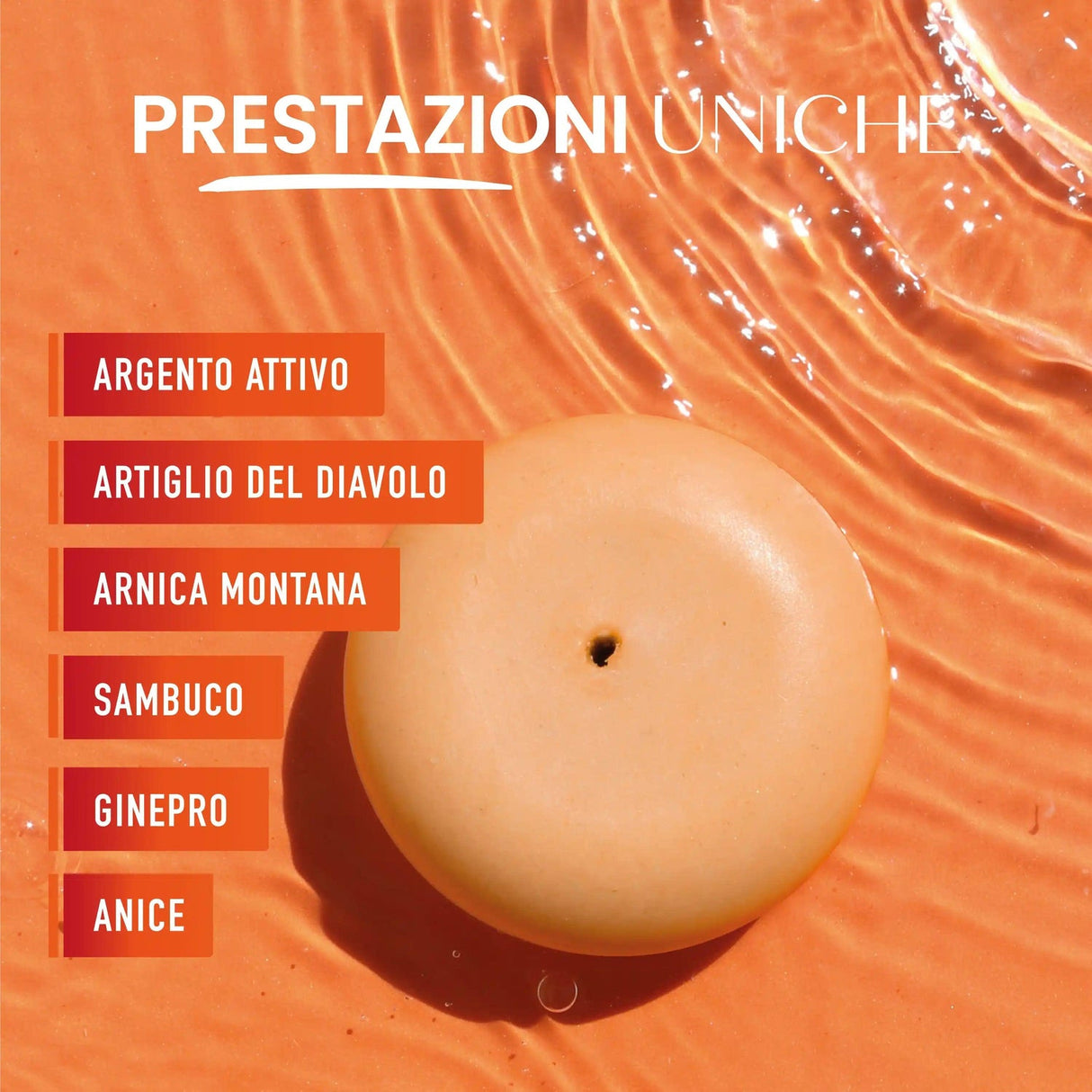 Shampoo doccia solido Energy+ SENSO NATURALE