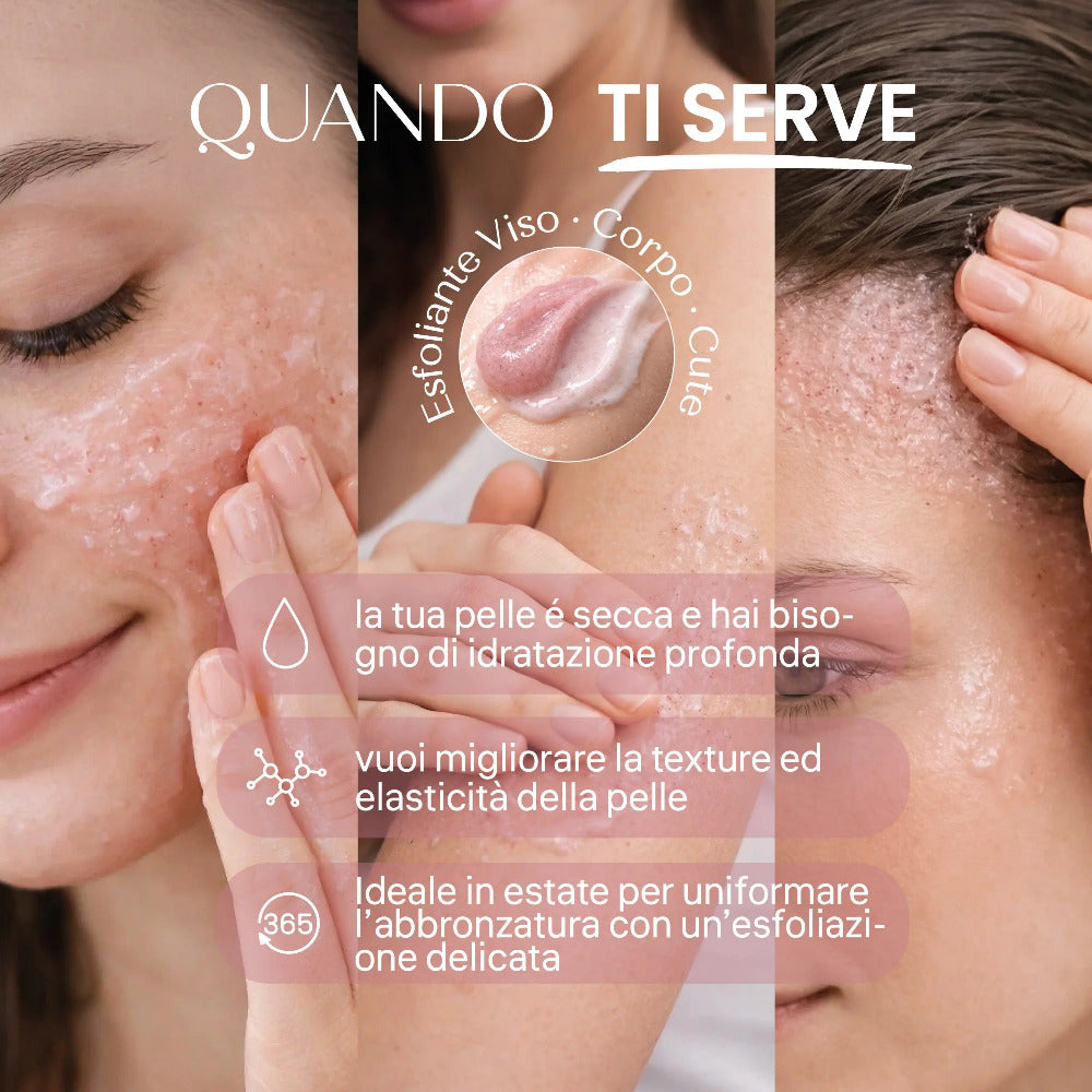 quando ti serve gommage acido ialulronico senso natural