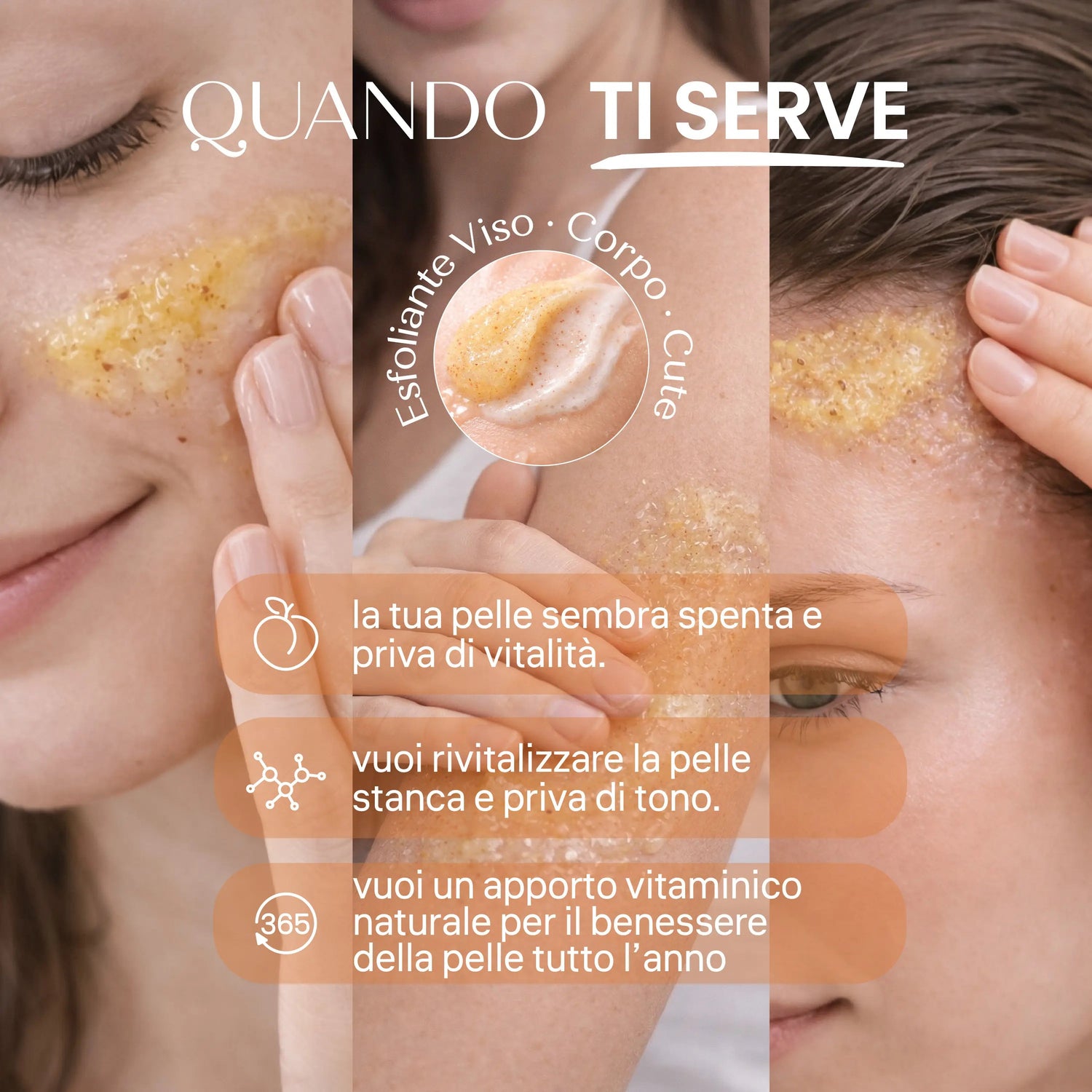 quando ti serve il gommage multivitaminico senso naturale
