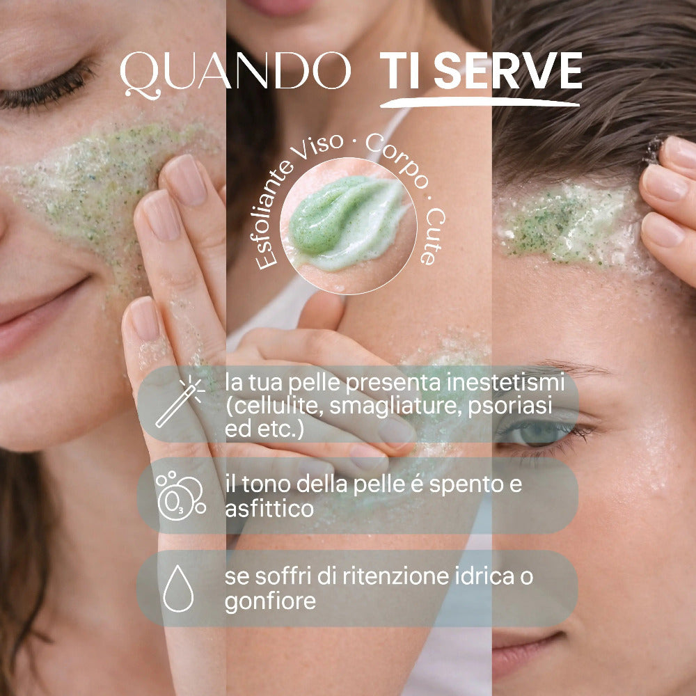 quando usare gommage ossigeno attivo senso naturale