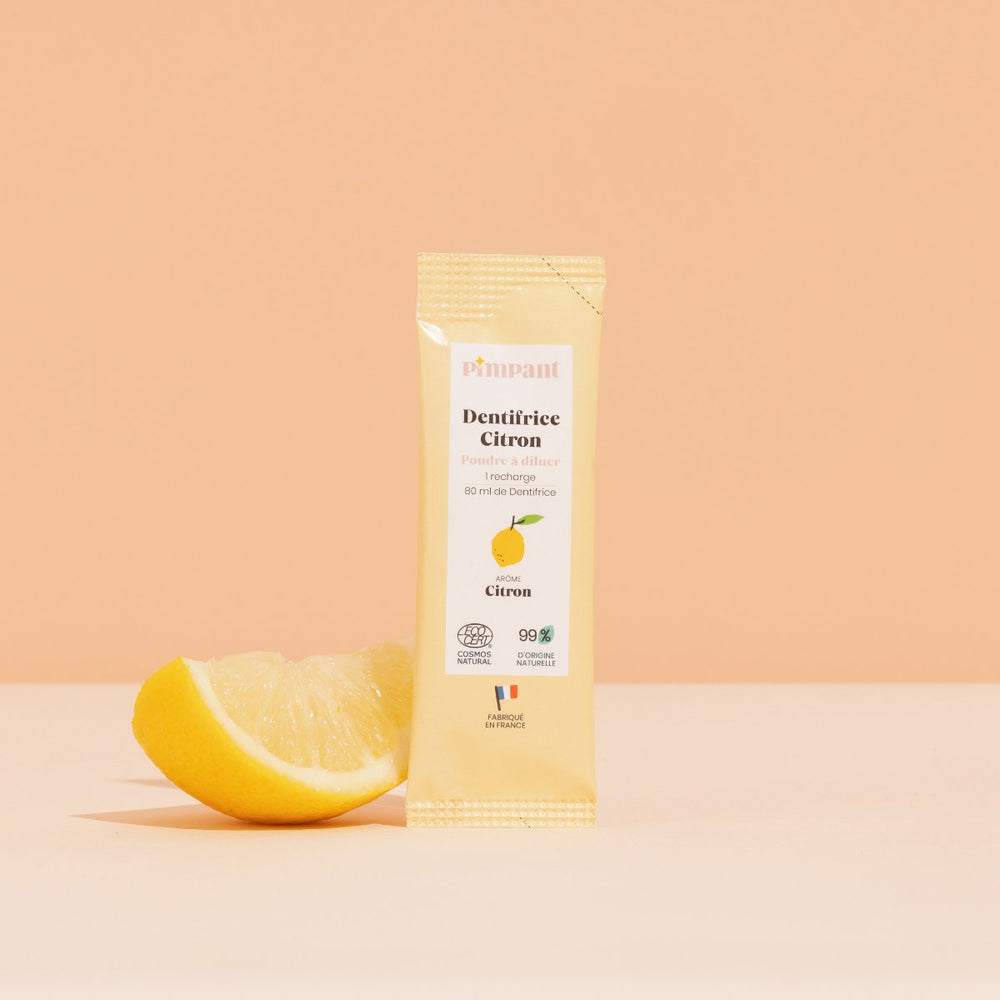 Dentifricio limone con fluoro solubile PIMPANT