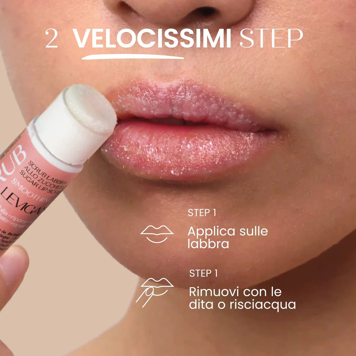 Scrub labbra levigante SENSO NATURALE