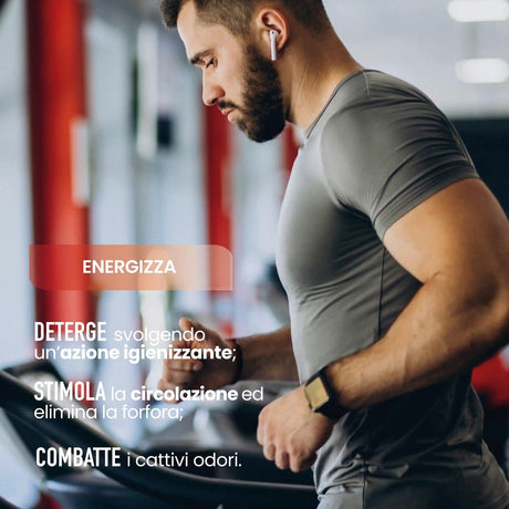 Shampoo doccia solido Energy+ SENSO NATURALE