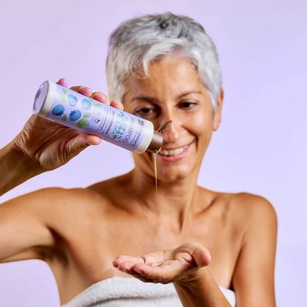 shampoo antiossidante capelli bianchi LA SAPONARIA
