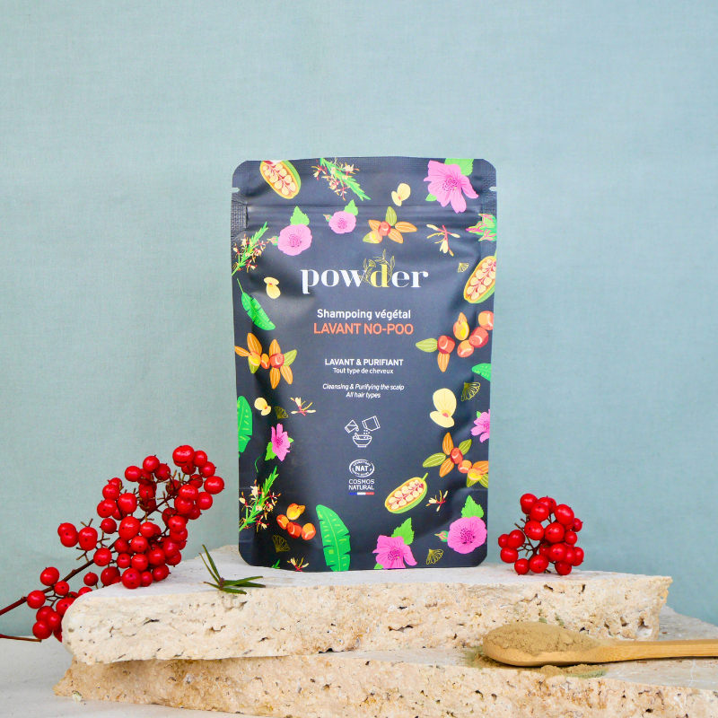 Shampoo secco vegetale in polvere No Poo POWDER