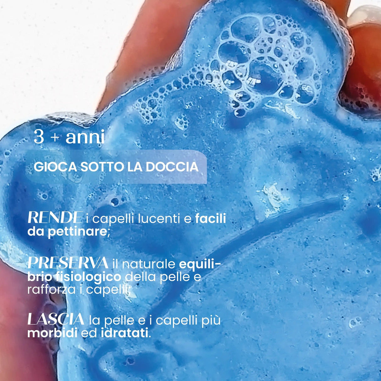 Doccia shampoo solido bimbi "Ippo" SENSO NATURALE