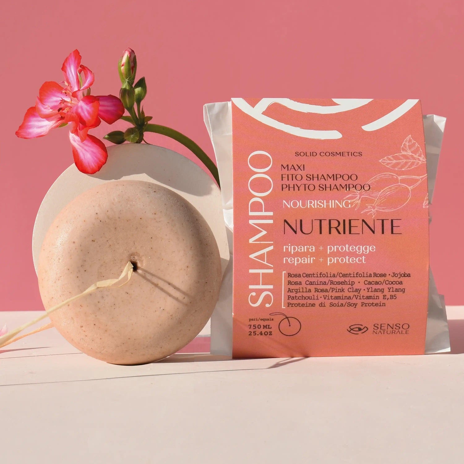 Shampoo solido nutriente Senso Naturale
