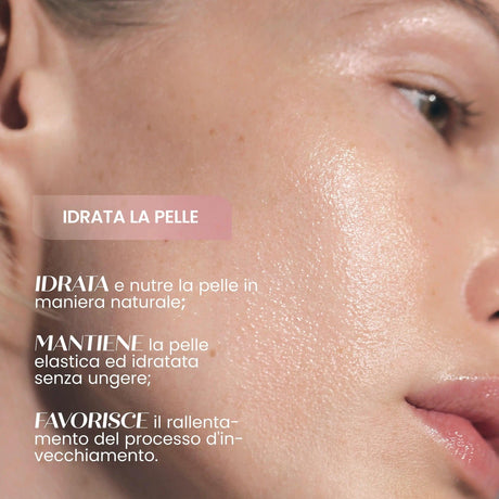 Crema viso solida idratante acido ialuronico SENSO NATURALE