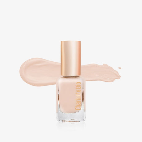 smalto vegano rosa ad effetto nude charlotte bio