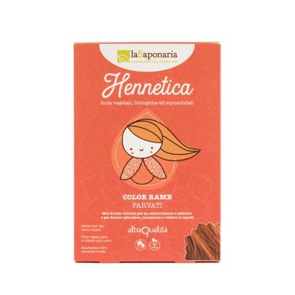 Hennetica parvati rame tinta vegetale LA SAPONARIA
