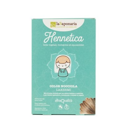 Hennetica lakshmi nocciola tinta vegetale LA SAPONARIA
